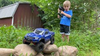 Our Traxxas RC Truck Gets A Taste Of Rock Crawler Life