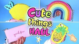 AMAZINGLY CUTE THINGS HAUL! iPhone Cases, Stationery and Rainbows!