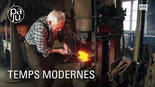 A 89 ans, René fabrique des outils comme autrefois, dans la forge familiale