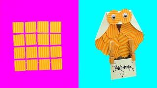 How to make DIY Owl crafts || Crafts for kids || Beecrafts#shorts