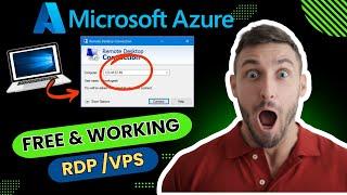 How To Get FREE Windows RDP In 2024 for lifetime Microsoft Azure |  © Trick By Amit