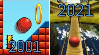 Evolution Of Nokia Bounce Games 2001-2021