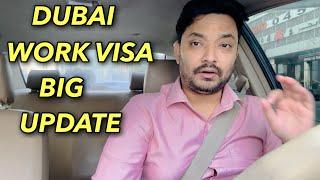 Dubai Work Visa Update | No Visa For Indian & Pakistani | Dubai Employment Visa Big Update