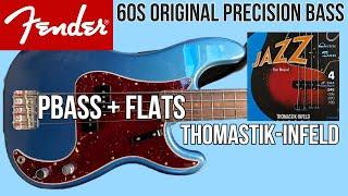 Fender American Original '60s Precision Bass with Thomastik-Infeld JF344 Flats Demo