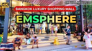 [4K HDR] EmSphere Bangkok New Shopping Mall Walk | Bangkok Shopping