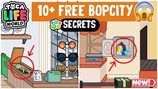 All New 10+ Free Bopcity Secrets in Tocalifeworld | Toca Boca Secrets | Toca Boca