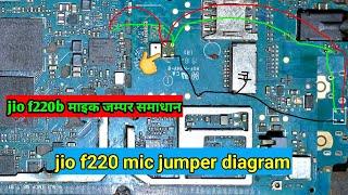 Jio f220 mic jumper image | Jio f220 mic ways | Jio f220 mic jumper solution