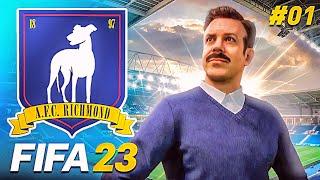 O INICIO DE UM SONHO! - FIFA 23 Ted Lasso - Parte 1