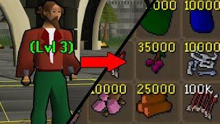 I Locked my Account to the Grand Exchange Area Only! [Full Series]