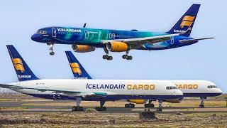  200 PLANES in 3 HOURS | Reykjavik Keflavik Airport Plane Spotting Iceland + Plane I.D [KEF/BIKF]