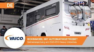 Wohnmobil Getriebespülung mit ZF 9HP Getriebe am 2021 DUCATO Heavy