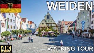 Weiden in der Oberpfalz, Germany 4K - Walking Tour of the Magical City - Autumn 2024