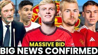 UNBELIEVABLE!MAN UTD SET TO COMPLETE RECORD-BREAKING TRANSFER DEA!FANS CAN'T BELIEVE IT!#manutd