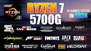 Ryzen 7 5700G || Vega 8 || Test in 15 Games in 2024