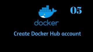 Create docker hub Account