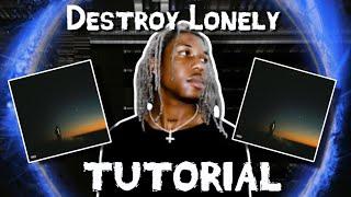 How To Make A ENERGIZE Beat For DESTROY LONELY Type Beat [Fl Studio 21]