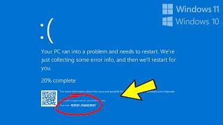 Fix Memory Management Blue Screen Error on Windows 11/10 | How To Solve MEMORY MANAGEMENT Issue 🟦 