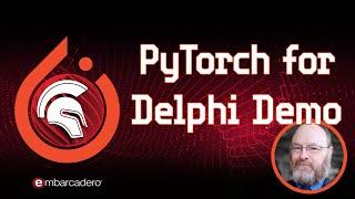 PyTorch demo with the Python for Delphi Data Sciences libraries