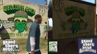 GTA 5 Graffiti For GTA San Andreas (MOD)