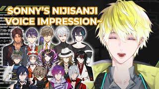 Taichou tries to do a voice impression of the NIJISANJI Livers【Sonny Brisko - NIJISANJI EN】