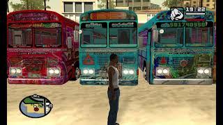 sri lanka super bus in GTA san andreas game