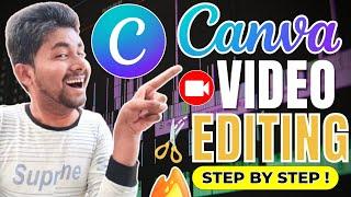 Canva Video Editing Tutorial in Hindi | Canva App Me Video Edit Kaise Kare