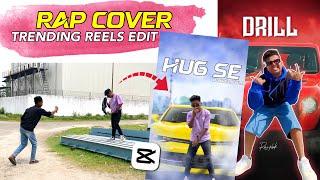 Shoot & Edit Rap Cover Video - With Phone | Capcut Tutorial | Rap Video Editing