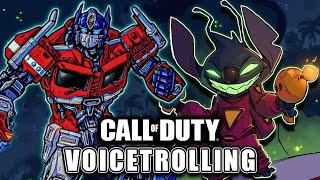 OPTIMUS PRIME AND STITCH VOICETROLLING CHAOS | Call of Duty (Voicetrolling)