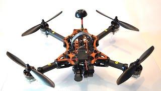 Hyperion Vengeance 280 FPV Racer TEST FLIGHT with OSD