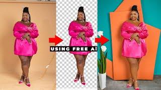 Change Your Studio Portrait Background Using a Free Adobe Ai Tool