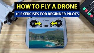 Learn How To Fly A Drone | 10 training exercises for beginner drone pilots