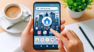 how to create of app any website in Google chrome | convert web page in app in android
