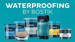 WATERPROOFING. By Bostik