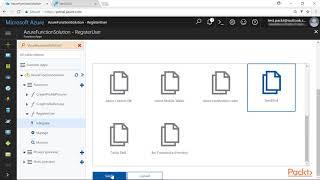 Azure Functions - Essentials : Sending Email Notification to Administrator of Website | packtpub.com