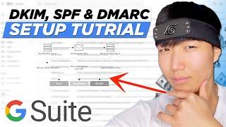 How to setup DMARC & DKIM in Gsuite 2021 Tutorial | What is DMARC & DKIM?