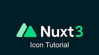 Nuxt 3 Icon tutorial