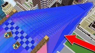 SCIVOLO ACQUATICO di 5.000 METRI su MINECRAFT ITA! 