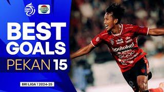 Super Sekalii! Best Goals BRI Liga 1 2024/2025 Pekan 15