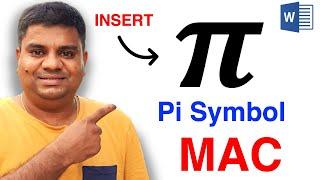 How To Insert Pi Symbol In Word (MAC) - π