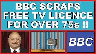 BBC scraps free TV licence for over 75s! (4k)