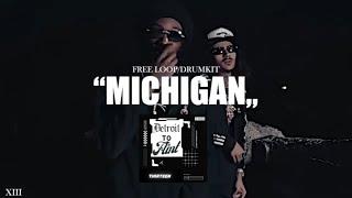 [FREE] Detroit / Flint Drum Kit + Loop Kit 2023 "Michigan" | @xiiibeats