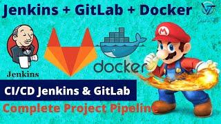 Complete Jenkins CI/CD Using GitLab and Docker | Jenkins Deployment To Docker Container  |