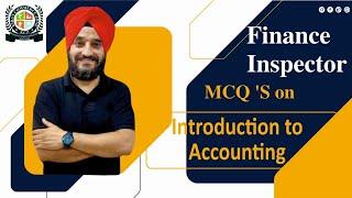 Lec - 1 | MCQ on Introduction to Accounting # Finance Inspector # jkssb