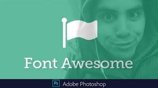 #11 - Iconos con Font Awesome - Curso diseño web en Photoshop cs6