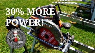 All New RIDGID OCTANE Circular Saw (FULL REVIEW!) How Powerful Is It!? R8654B