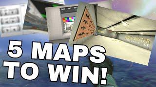 These 5 CS Maps Will Make You Win 23% More Games