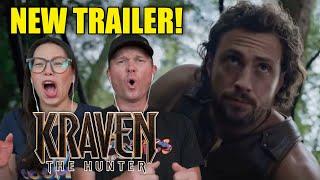 Kraven the Hunter New Trailer | Reaction & Review | Aaron Taylor-Johnson | Sony Pictures