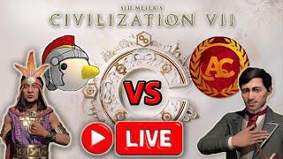 CIVILIZATION 7 MUTLIPLAYER CON ANDREW CHANNEL | Live ITA #1