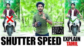 Shutter Speed Explanation In Tamil | Easy to understand  for beginner #trending #photography #tamil