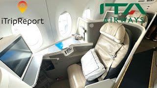 ITA Airways A350 Business Class Trip Report